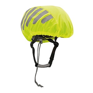 Pláštenka na prilbu bicykla, s reflexnými pruhmi