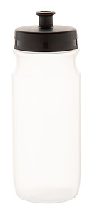 Plastová športová fľaša na pitie, 500ml, transparentná
