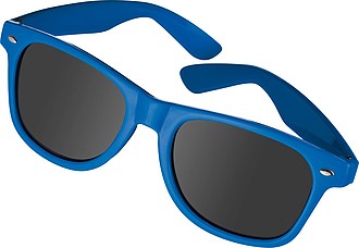Plastové slnečné okuliare s UV 400, modré