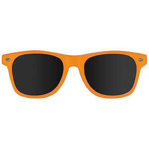 Plastové slnečné okuliare s UV 400, oranžová