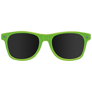 Plastové sluneční brýle s UV 400, zelená