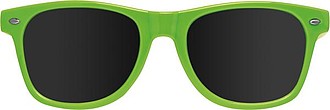 Plastové sluneční brýle s UV 400, zelená