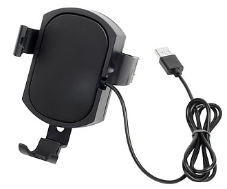 Plastový držák mobilního telefonu, černá