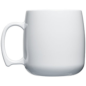 Plastový hrnek, 300ml, bílý