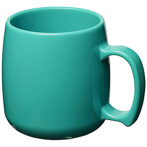Plastový hrnek, 300ml, tyrkysový