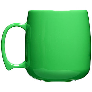 Plastový hrnek, 300ml, zelený