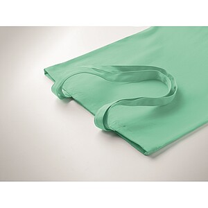 Plátěná nákupní taška s dlouhými uchy, zelená