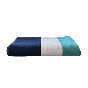 Plážová osuška OLIMA „NAUTICAL STRIPE” BEACH VELOUR BATH TOWEL, 90 × 180 cm, vícebarevná