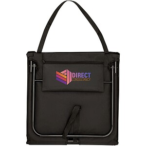 Plážové lehátko, černá