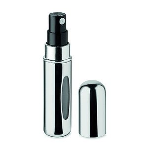 Plnitelná lahvička 5ml, sprej, stříbrná