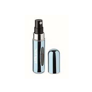 Plnitelná lahvička 5ml, sprej, světle modrá