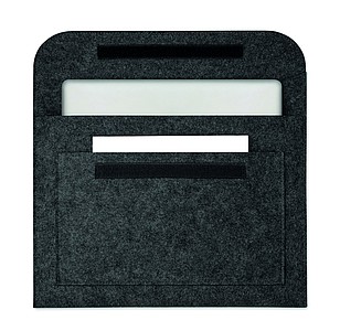 Plstený obal na notebook, tmavosivý