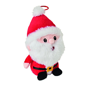 Plyšová figurka Santa, červená