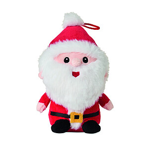 Plyšová figurka Santa, červená