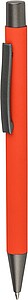 Pogumovaná propiska z recyklovaného hliníku, oranžová