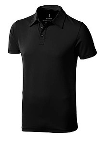 Polokošeľa ELEVATE MARKHAM POLO antracitová L