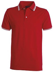 Polokošeľa PAYPER SKIPPER červená, biela XXL