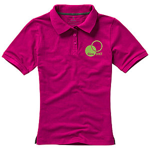 Polokošile ELEVATE CALGARY LADIES POLO, tmavě růžová, S