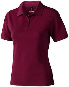 Polokošile ELEVATE CALGARY LADIES POLO, vínová, S