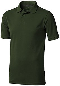 Polokošile ELEVATE CALGARY POLO, tm. vojenská zelená, XL
