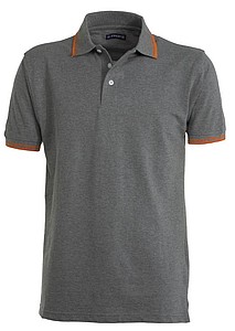 Polokošile PAYPER SKIPPER šedá, oranžová XXXL