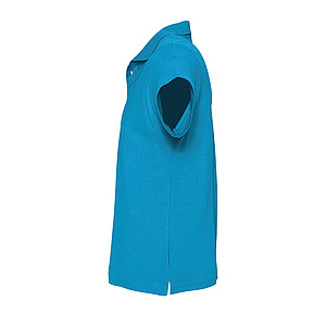 Polokošile pique SOLS SUMMER II, světle královská modrá, XS