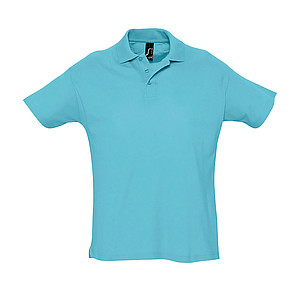 Polokošile pique SOLS SUMMER II, tyrkysová , XL