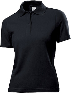 Polokošile STEDMAN POLO WOMEN černá S - reklamní polokošile