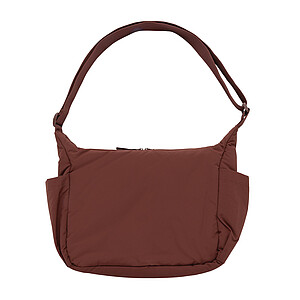 Polstrovaná crossbody taška KENTO URBAN RCS z recyklovanéh, vínová