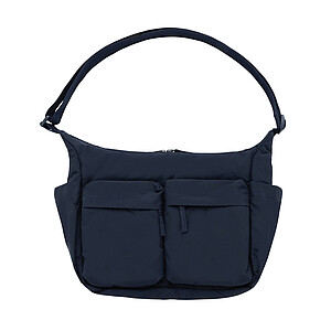 Polstrovaná crossbody taška KENTO URBAN RCS z recyklovaného materiálu, námornícka modrá