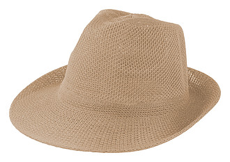 Polyesterový klobouk, béžový