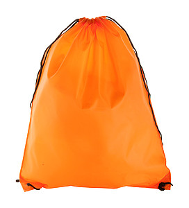 Polyesterový stahovací batůžek, oranžový
