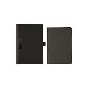 Portfolio A5 a blok, 64 str., černá