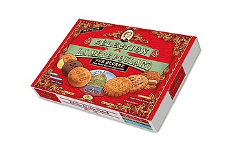POULA Francúzske sušienky La Mére Poulard Assortiment Collector Biscuit, papier 375 g