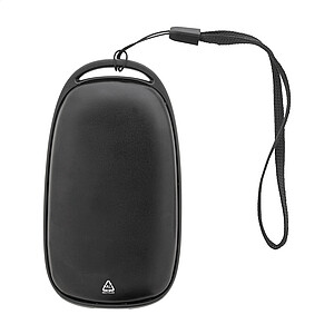 Power banka s ohřívačem rukou, černá