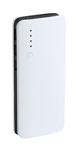Powerbanka 10000mAh, bílá s černým bokem