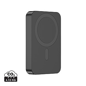 Powerbanka 10000mAh s bezdrôtovým nabíjaním, čierna