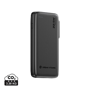 Powerbanka 20W Urban Vitamin 10000mAh, čierna