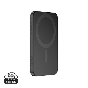 Powerbanka 3000mAh s bezdrátovým nabíjením, černá