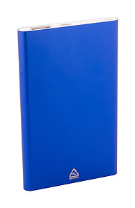 Powerbanka 4000mAh z recyklovaného hliníku, modrá