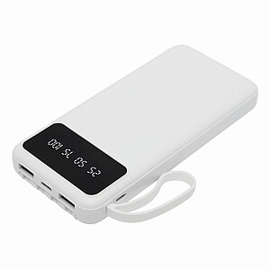 Powerbanka, bílá