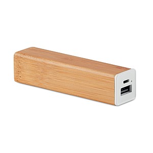 Powerbanka s kapacitou 2200 mAh, stredne hnedá