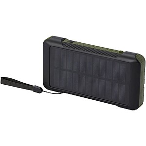 Powerbanka so solárnym panelom, 10000 mAh