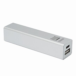 Powerbanka, stříbrná