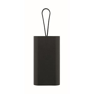 Powerbanka z recyklovaného hliníka 20 000 mAh, čierna