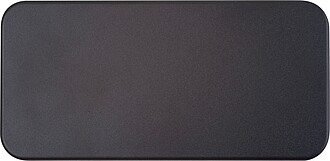 Powerbanka z recyklovaného plastu 10000 mAh, černá