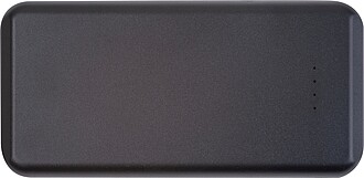 Powerbanka z recyklovaného plastu 10000 mAh, černá