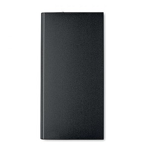 POWERDESK Hliníková powerbanka s kapacitou 8000 mAh, černá