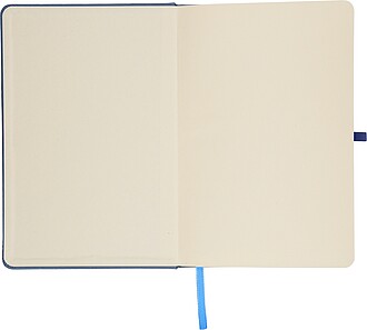 Poznámkový blok A5 s pevnými deskami, tmavě modrá