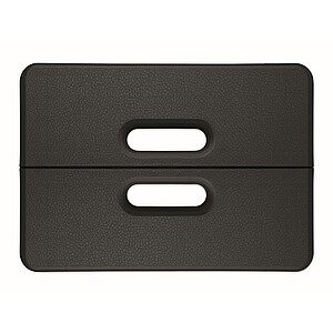 Přenosná skládací stolička, černá